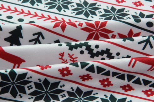 Christmas parent-child home dress